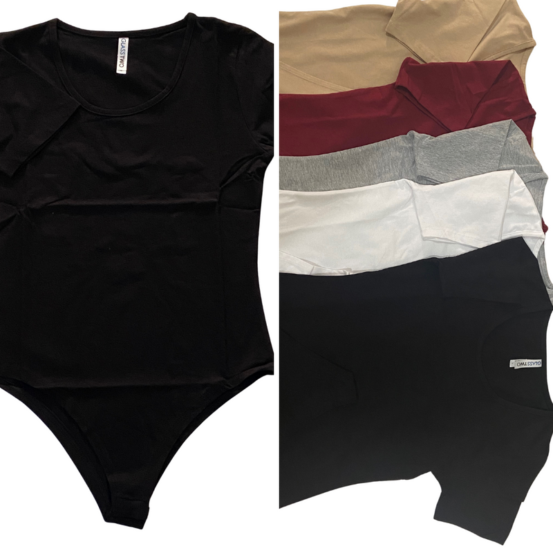 Basics | Scoopneck Short Sleeve Bodysuit